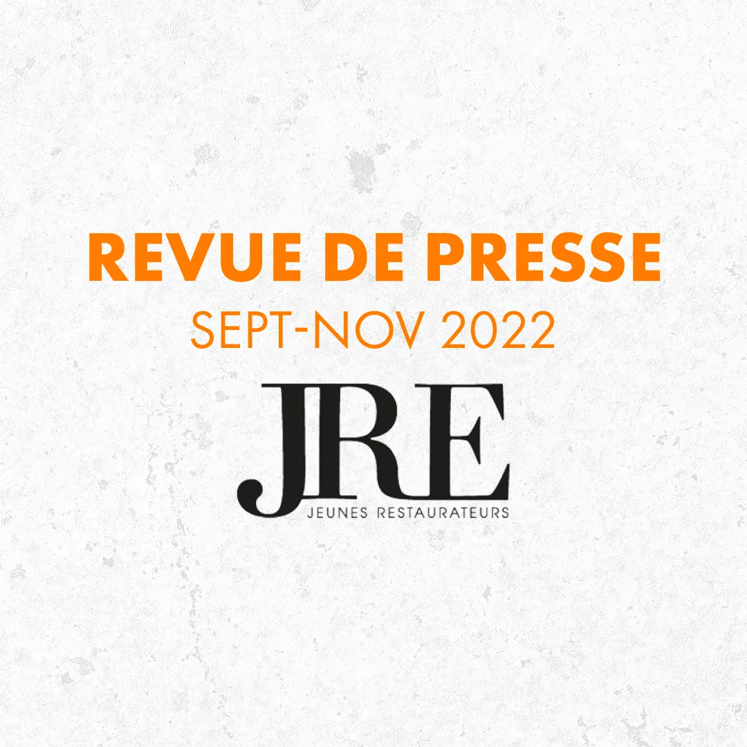 Revue de presse JRE – Septembre à Novembre
